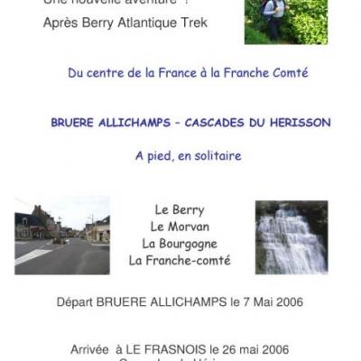 Berry Franche-Comté Trek 2006