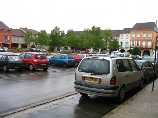 La place de Marciac