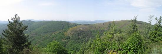 Vue sur le Mont Lozère